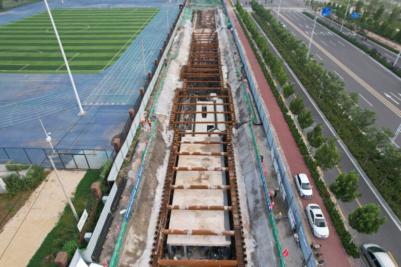 路橋公司趙王大街管廊圖片